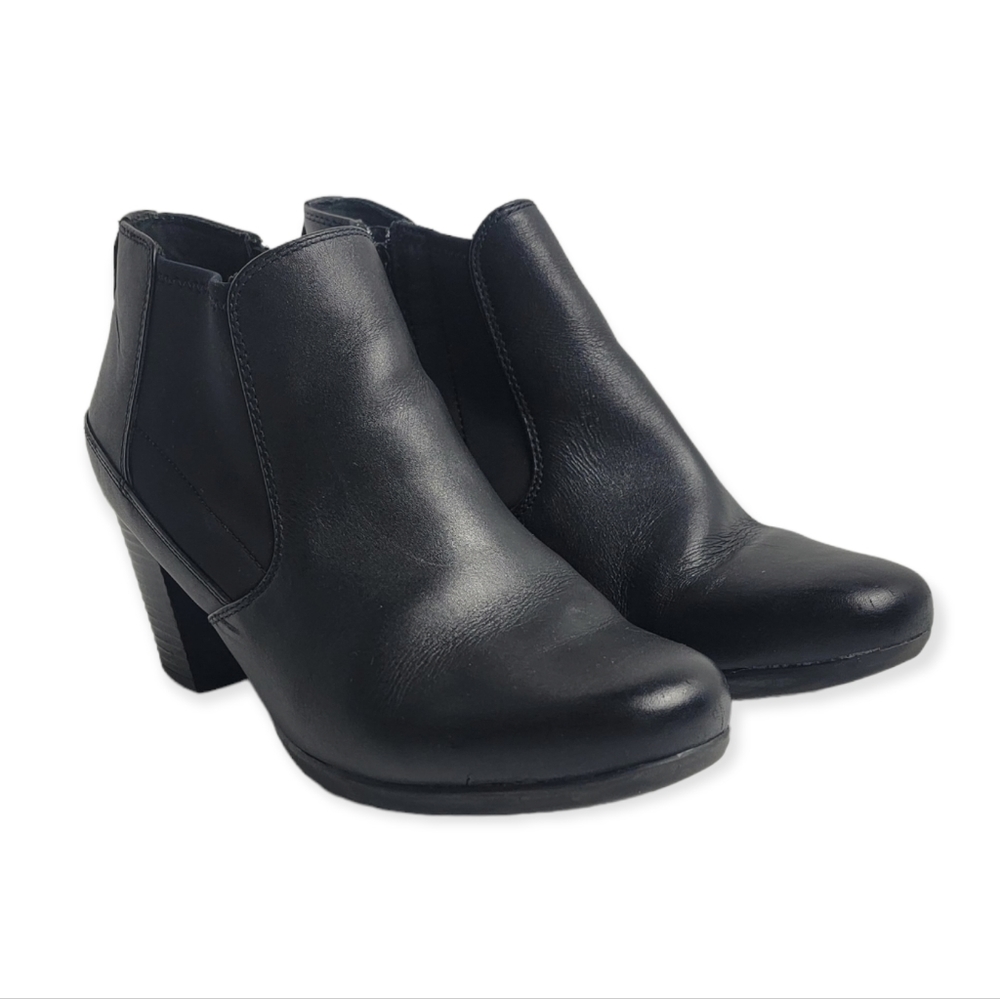 Clarks Ankle Heel Boots